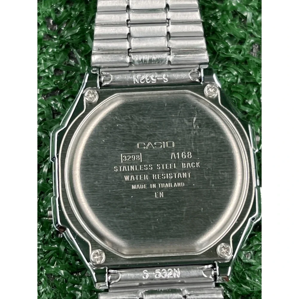 Casio SL-KCUA3-1 Water Resistant Digital Watch Silver New